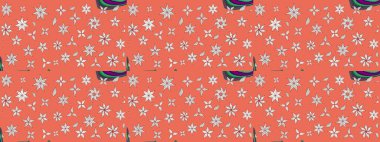 Kızılderili desenli desenli desenli şal deseni. Etnik Mandala süsü. Raster Henna dövme stili. Tekstil, tebrik kartı, boyama kitabı, telefon kılıfı baskısı için kullanılabilir.