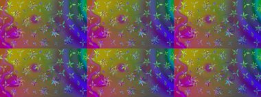 Yeşil renkli çiçekler. Nazik, narin çiçek arkaplanı. Raster çiçek desenli ve çiçekli..