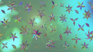 Raster illüstrasyonu. Hoş bir çiçek geçmişi var. Küçük bir çiçekte eskiz deseni. Güzel kumaş deseni.