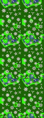 Karşılama ya da düğün geçmişi olarak kullanılabilir. Doğal kozmetik ürünleri, parfüm, çiçekçi dükkanı için bahar ihalesi tasarımı. Yeşil lale çiçekli Raster eskiz deseni. Paket kağıdı için en iyisi..