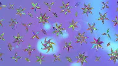 Eskiz arkaplan modeli. Suluboya, elle çizilmiş. Raster illüstrasyonu. Menekşe rengi yapraklı yabani çiçekler.