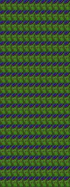 Renkli Bahar Teması eskiz kalıbı. Çiçek desenli eskiz. Düz Çiçek Elementleri Tasarım Raster illüstrasyonu. Yeşil renkte çiçekler.