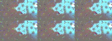 Doodle tarzı. Renkli gri çizim kalıbı. Tekstil ve kapak tasarımı için mükemmel. Elle çizilmiş sonbahar çiçeği deseni. Gri renkli çiçekler.