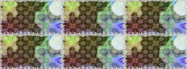 Raster düz çiçekleri pürüzsüz desen. Hediye ambalaj kağıdı, tebrik kartları, posterler ve pankart tasarımı. Tarafsız renklerde çiçekler.