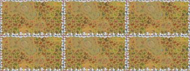 Kelebeklerle parlak, pürüzsüz bir desen. Moda Kumaşı Tasarımı. Raster illüstrasyonu. Sarı renkte resim.