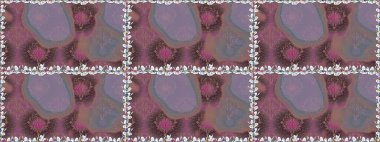 Nazik romantik baskı. Bahar mevsimi. Tatil havası. Raster dikişsiz sevimli çiçek deseni.