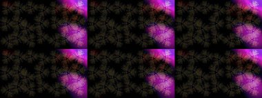 Raster Noel soyut renkli arka plan ve düşen kar tanesi. Noel süslemeleri ve Noel süslemeleri.