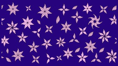 Taslak dekoratif arka plan, çiçek mandala. Çiçek. Mavi renklerde. Raster illüstrasyonu.