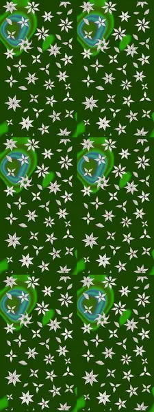 Parlak elementlerin. Çizim çiçek deseni duvar kağıdı, web sitesi arka planı, ambalaj kağıdı, davetiye, broşür, afiş veya web sitesi için kullanılabilir. El çizimi Raster illüstrasyonu.