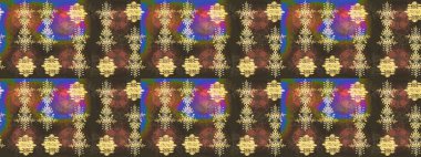 Düz kar karalama ikonları, kar taneleri kahverengi, sarı ve yeşil renkli siluetler noel afişi, kartlar. Yeni yıl kar tanesi. Güzel soyut kar tanesi raster tasarımı..