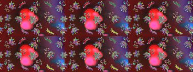 Retro tarzı doku, soyut kış elementleri. Kar taneleri tasarımı. Son moda kar taneleri ve elementler onun kartlarını gösteriyor. Süper tasarım posteri, kapak, kahverengi, kırmızı ve mor renkli kart tasarımı.