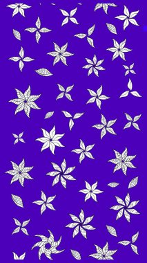 Millefleur 'lar. Küçük menekşe ve çiçeklerle oldukça eski bir besin torbası deseni. Tekstil, kumaş, kapaklar, duvar kağıtları, baskı, paket, koleksiyon defteri, örgü, dekupaj için çiçek arkaplanı..