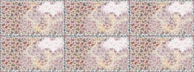 Doğadaki güzellik. Raster illüstrasyonu. Kumaş, Tekstil, Baskı ve Davetiye için arka plan. Tarafsız ve gri renkler üzerine bir resim. Suluboya Biçimli Uçan Kelebeklerle kusursuz desen.