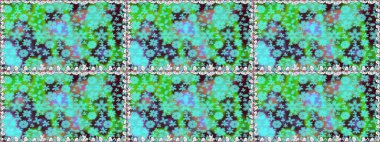 Duvar kağıdı, web sitesi arka planı, ambalaj kağıdı, davetiye, broşür, afiş veya web sitesi için kusursuz çiçek deseni kullanılabilir. Karalama elementleri. El çizimi Raster illüstrasyonu.