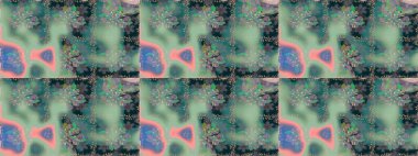 Raster Illustrasyon 'da moda olmayan çiçek deseni. Tarafsız renklerde çiçekler. Düz Çiçek Elementleri Tasarımı. Renkli Yaz Temalı Kusursuz Arkaplan.