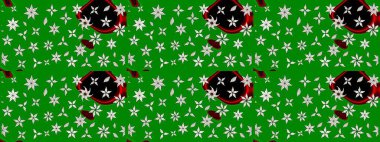 Gömlek baskısı için çiçek boyası. Çiçek desenli eskiz. Yeşil renkte çiçekler.