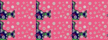 Anti-stres için soyut örnek sayfası. Raster illüstrasyonu. Pembe renklerde.