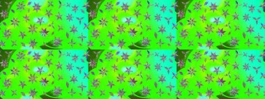 Güzel kumaş deseni. Raster illüstrasyonu. Bahar çiçekli güzel bir çiçek deseni..