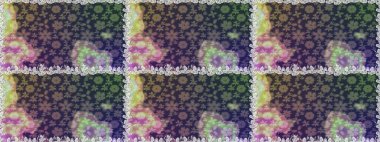 Raster illüstrasyonu. Düz Çiçek Elementleri Tasarımı. Kusursuz çiçek deseni. Güzel kumaş deseni. Asya tekstil tarzında. Renkli Bahar Teması Kusursuz Arkaplan.