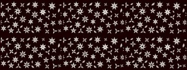 Siyah renkli çiçekler. Renkli Bahar Teması eskiz kalıbı. Düz Çiçek Elementleri Tasarımı. Çiçek desenli eskiz, yaz çiçekleri..