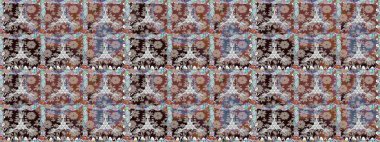 Karşılama ya da düğün geçmişi olarak kullanılabilir. Doğal kozmetik ürünleri, parfüm, çiçekçi dükkanı için bahar ihalesi tasarımı. Paket kağıdı için en iyisi. Kahverengi lale çiçekleriyle pürüzsüz bir desen..