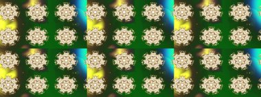 Kış kar taneleri, raster arka plan. Yüzey için tekrarlanan doku, ambalaj kağıdı, altın rengi kar tanesi.