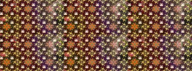 Noel doodle desen kar taneleri, raster arka plan ile. Raster illüstrasyon.