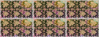 Düz elle çizilmiş klasik koleksiyon. Gri renkli ve altın elementli altın desenli. Raster altın pürüzsüz desen. Arkaplan, kumaş, altın duvar kağıdı.