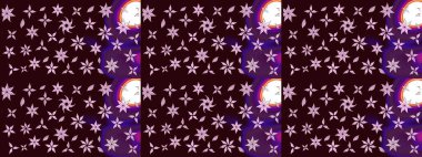 Düz Çiçek Elementleri Tasarımı. Çiçek desenli eskiz, yaz çiçekleri. Renkli Bahar Teması eskiz kalıbı. Kahverengi renkte çiçekler.