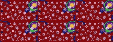 Güzel kumaş deseni. Hoş bir çiçek geçmişi var. Raster illüstrasyonu. Küçük çiçekte çizim deseni.