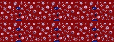 Küçük çiçekte güzel bir desen var. Doğa. Raster deseni. - Kırmızı çiçekler. Çiçek kolajı. Çiçek kompozisyonu. Çiçek arka planı.