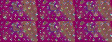 Özgürlük stili Millefleur 'lar. Küçük yabani çiçeklerdeki halk modelini çiz. Taşralı şıklığı. Tekstil, duvar kağıdı, kapaklar, yüzey, baskı, hediye paketi, hatıra defteri, dekupaj için çiçek çayırı arka planı.