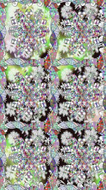 Paisley el çizimi elementler. Ev dekoru. Fantezi çiçekli kusursuz desen, doğal duvar kağıdı, çiçek desenli kıvrım çizimi..