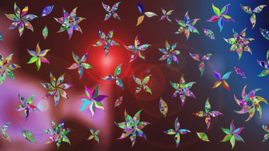 Sabıka fotoğraflarında, bebek kıyafetlerinde, duvar kâğıtlarında, paket kutularında falan kullanılabilir. Zarif, parlak ve eskiz kahverengi çiçek deseni tasarımı.