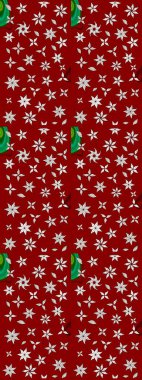 Raster illüstrasyonu. Kibarca, kırmızı renkte bahar çiçekleri. Çiçekli yumuşak bir eskiz şekli. Raster çiçekleri klasik tarzda resmedilir..