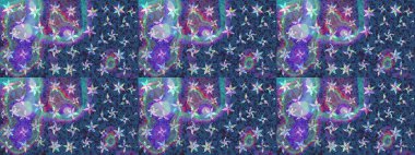 Kışın kar Aralık sezon. Raster resim. Doodle kroki satırlarındaki kar taneleri simgesi.