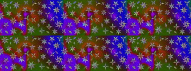 Çocuk stili. Renkli Bahar Teması eskiz kalıbı. Düz Çiçek Elementleri Tasarımı. Çiçekli çizim raster arkaplanı.