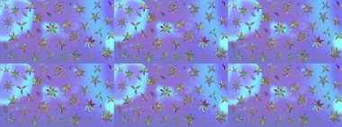 Soyut etnik raster çizim kalıbı. Arkaplan dokusu, duvar kağıdı, mor renkli çiçek teması. Kabile sanatı boho baskısı, klasik çiçek arkaplanı.