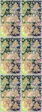 Tarafsız renklerde altın tekrarlayan elementlerle soyut arkaplan. Kusursuz oryantal klasik altın desen.