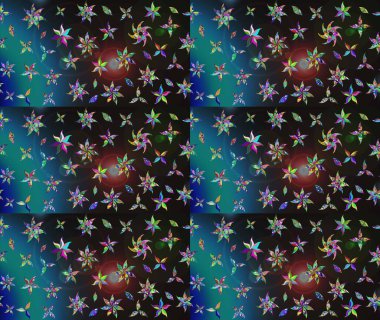 Kızılderili desenli desenli desenli şal deseni. Etnik Mandala süsü. Raster Henna dövme stili. Tekstil, tebrik kartı, boyama kitabı, telefon kılıfı baskısı için kullanılabilir.