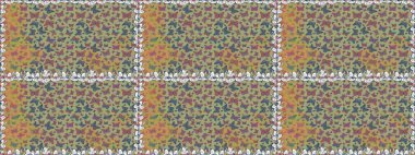 Kart, baskı ve davetiye için basit şirin bir desen. Nakış, egzotik kelebeklerle süslenmiş çiçeksiz desenler. Giysi tasarımı için tarafsız mavi arkaplanda geleneksel halk çiçekleri dekoru.