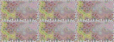 Tarafsız ve gri soyut arka planda gece kelebekleri. Raster illüstrasyonu. Kumaş, tekstil, baskı ve davetiye. Kusursuz..