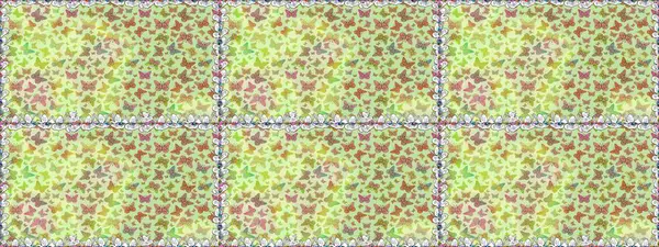 Raster. Kelebek deseni. Tarafsız ve bej renkler üzerine bir resim. Moda Kumaşı Tasarımı. Soyut, kusursuz arkaplan.