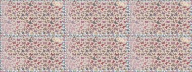 Suluboya stilinde uçan kelebeklerin kusursuz deseni. Raster illüstrasyonu. Doğadaki güzellik. Kumaş, Tekstil, Yazdırma ve Davetiye için arkaplan.