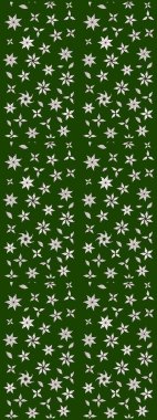 Küçük çiçekte güzel bir çiçek deseni var. Raster deseni. Çiçekli çiçek deseni, suluboya..