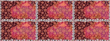 Tatil havası. Raster dikişsiz şirin çiçek deseni. Bahar mevsimi. Nazik romantik baskı.