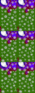 Raster. Güzel suluboya çiçekler, parlak resim ilham verici çiçek desenli eskiz arka plan.