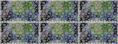 Güzel kumaş deseni. Düz çiçek öğeleri tasarım. Yaz tema Dikişsiz desen arka plan rengi. Trendy sorunsuz çiçek deseni içinde Raster illüstrasyon.