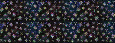 Gri renkli çiçek desenli çizimler, el yapımı papatyalar, papatyalar. Tekrar eden çiçek arkaplanı, zarif gri çiçek duvar kağıdı.