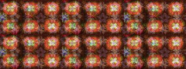 Kar tanesi ikonu, izole edilmiş. Renkli arka planda güzel kar taneleri. Düz dizayn. Raster illüstrasyonu.